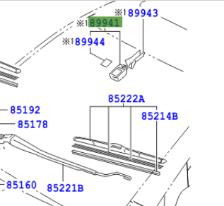 Toyota Rav4 2005-2012 Rain Sensor