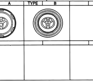 Toyota Hiace 1995-2011 Ornament Sub-Assy, Wheel Hub