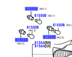 Toyota Yaris 2001-2005 Socket Plug