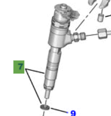 Toyota Proace 2016- Complete Injector Holder