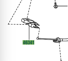 Toyota Rav4 2012-2019 Equalizer, Parking Brake