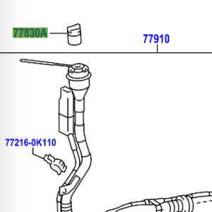 Toyota Hilux 2021-2023 Adblue Cap