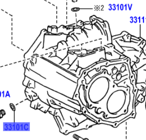 Toyota Camry 2006-2011 Gasket For Manual Transmission Filler Plug