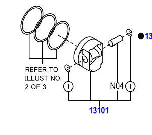Toyota GT86 2012-2016 Piston Sub-Assy, W/Pin RH (0.25)