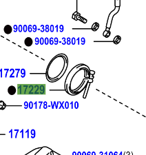 Toyota Avensis 2008-2018 Band, V