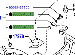 Toyota Avensis 2008-2018 Gasket
