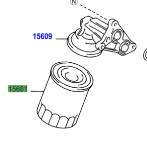 Toyota Century 1997-2017 Oil Filter