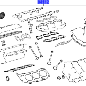 Toyota Hilux 2011-2021 Gasket Kit, Engine Valve Grind