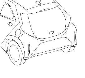 Toyota Aygo X 2022-Present Reflector Assy, Reflex, RH - Image 2