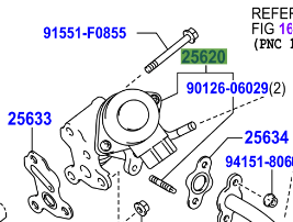 Toyota Yaris 2005-2011 Valve Assy, EGR