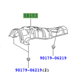 Toyota Auris/Hybrid 2007-2013 Nut - Image 2
