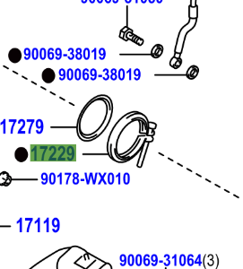 Toyota Avensis 2008-2018 Band, V