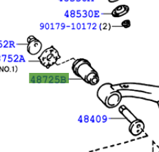 Toyota Hiace S.B.V 1995-2011 Bush, Rear Suspension Arm
