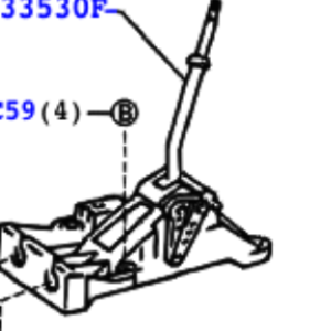 Toyota Yaris 1999-2005 Bolt W/Washer