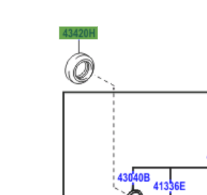 Toyota Yaris 1999-2005 Oil Seal Front Drive Shaft RH