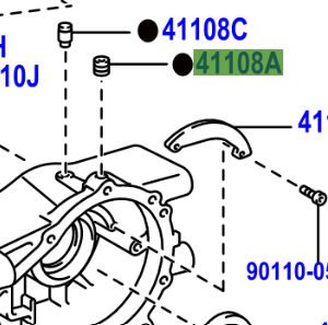 Toyota Rav4 2012-2019 Plug For Rear Differential Carrier Cover