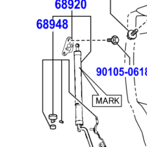 Toyota Rav4 2012-2019 Unit Assy Set Power Back Door LH