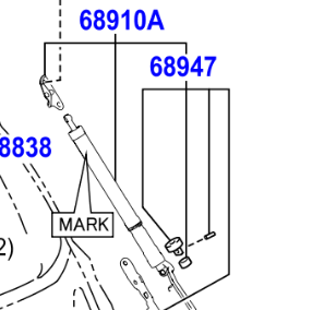 Toyota Rav4 2012-2019 Unit Assy Set Power Back Door LH