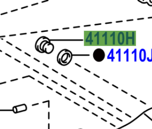 Toyota Rav4 2012-2019 Plug For Rear Differential Drain