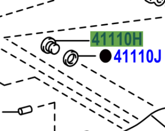 Toyota Rav4 2012-2019 Plug For Rear Differential Drain