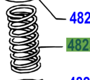 Toyota Hiace/Regiusace 1989-2005 Rear Coil Spring