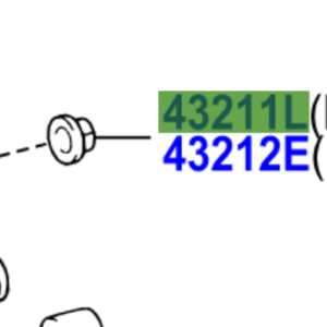 Toyota Yaris/Hybrid 2014-2020 Nut For Steering Knuckle