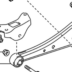 Toyota Rav4 2005-2012 Trailing Arm Assy Rear