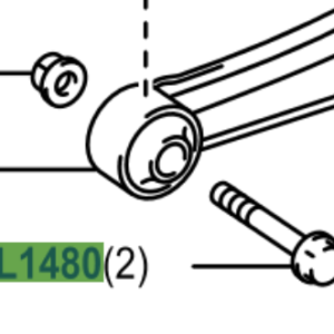 Toyota Rav4 2005-2012 Trailing Arm Rear Bolt Flange