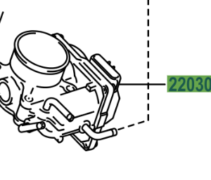 Toyota Rav4 2005-2012 Throttle W/Throttle Position Sensor Assy