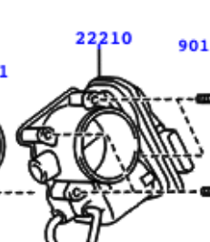 Toyota Corolla HB 2001-2007 Throttle Body Assy