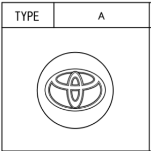 Toyota Auris/Hybrid 2012-2018 Wheel Hub Cap