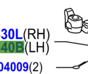 Toyota Land Cruiser 200 2007- Nut, Castle For Front Lower Ball Joint LH
