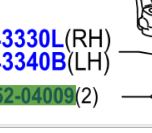 Toyota Land Cruiser 200 2007- Pin Cotter