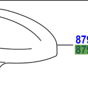 Toyots IQ 2008-2014 Outer Mirror Cover LH (9AH)