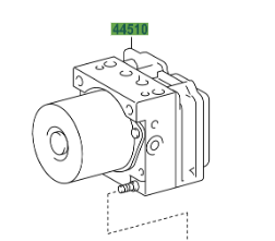 Toyota Avensis 2008-2018 Brake Actuator Assy