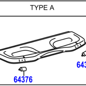 Toyota Yaris / Hybrid (2014-2020) Package Tray - Parcel Shelf Type (A)