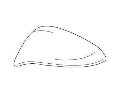 Toyota Rav4 2018- Outer Mirror Cover, RH, White Pearl