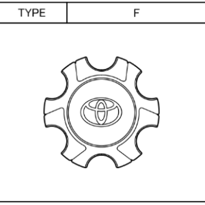 Toyota Hilux 2015-2020 Centre Wheel Cap