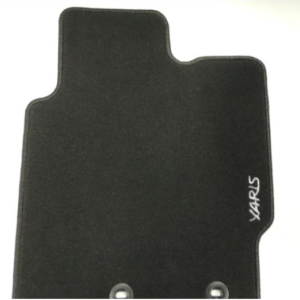 Toyota Yaris/Hybrid 2011-2014 Textile Floormats Black 830g