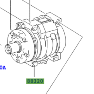 Toyota Hilux 2004-2012 Compressor Assy