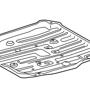 Toyota IQ 2008-2014 Protector Sub-Assy, Fuel Tank