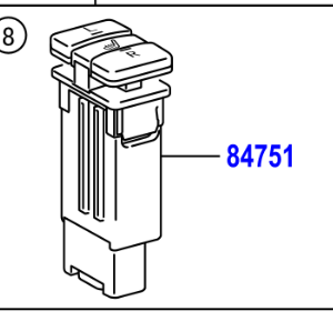 Toyota IQ 2008-2014 Switch, Seat Heater