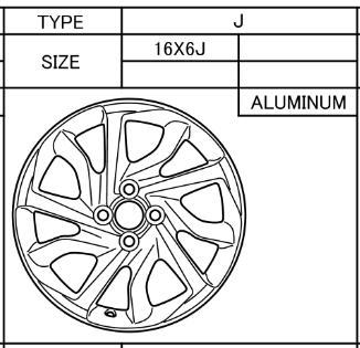 Toyota Yaris/Hybrid 2014-2020 Alloy Wheel Type J
