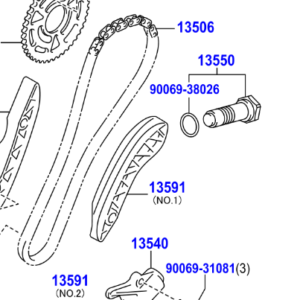 Toyota Verso 2009-2017 Chain Sub-Assy
