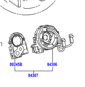 Toyota Land Cruiser 2017- Clock Sensor