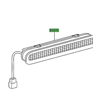 Toyota Hilux 2011-2015 Lamp Assy, Centre Stop