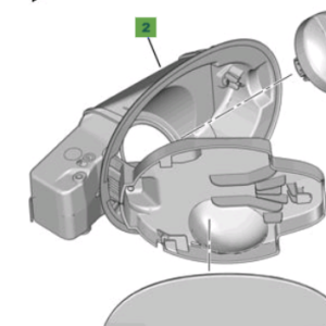 Toyota Proace G9 2013-2016 Fuel Filler Unit