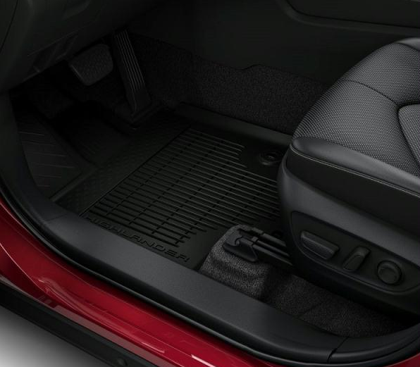 Toyota Highlander 2020-2023 Rubber Floormats