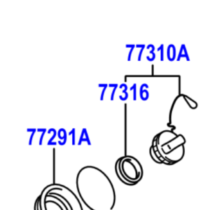 Toyota C-HR 2016- Fuel Tank Cap