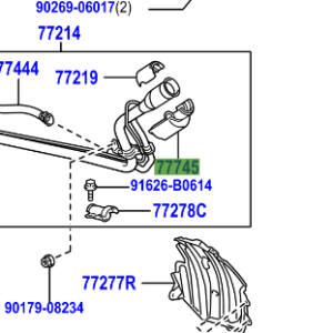 Toyota 4Runner 2009- Charcoal Canister Filter